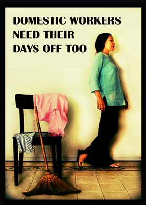 Government making weekly rest day mandatory for foreign domestic